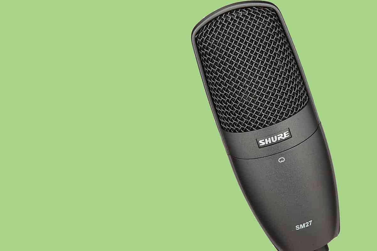 Shure SM27 Review – All Purpose Large Diaphragm Microphone