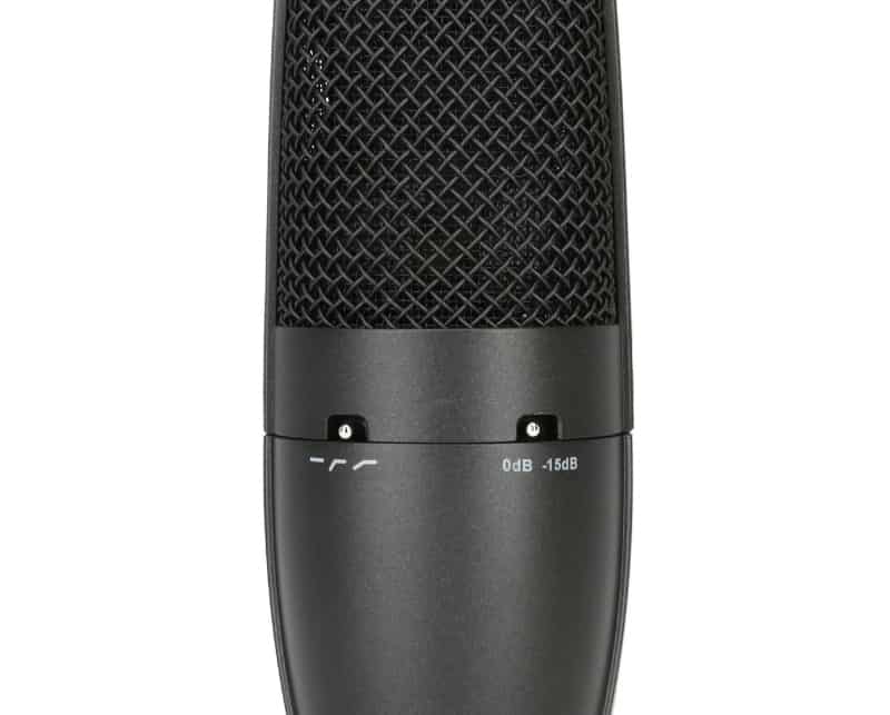 Shure SM27 switches.