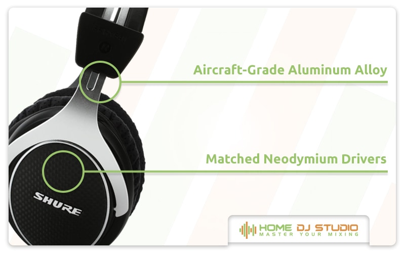 Shure SRH1540 Details.