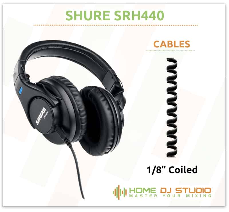 Shure SRH440 Cables