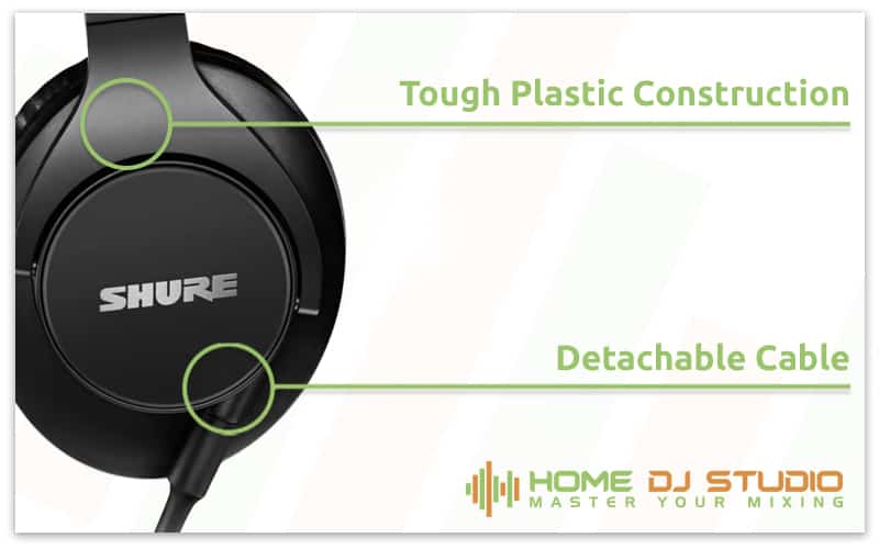 Shure SRH440A Details.
