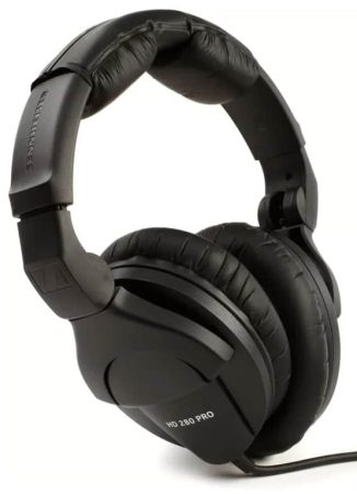 Three quarter view of the Sennheiser HD 280 Pro headphones