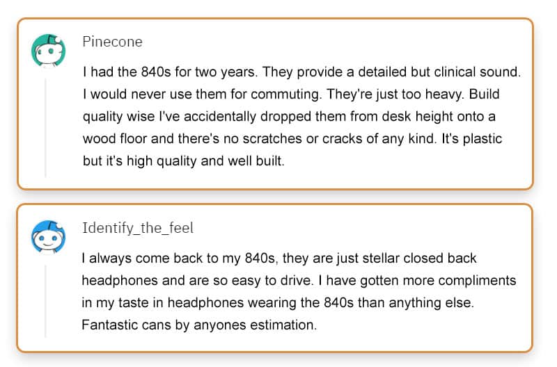 Shure SRH840 Reviews