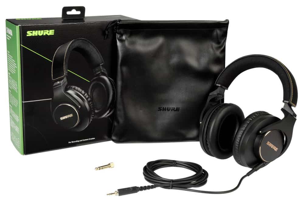 Shure SRH840A Packaging.