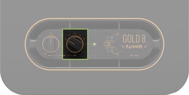 Tannoy GOLD 8 Tuning.