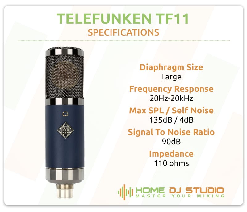 Telefunken TF11 Specifications.