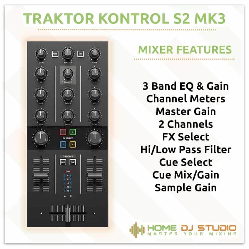 Traktor Kontrol S2 Mk3 Mixer