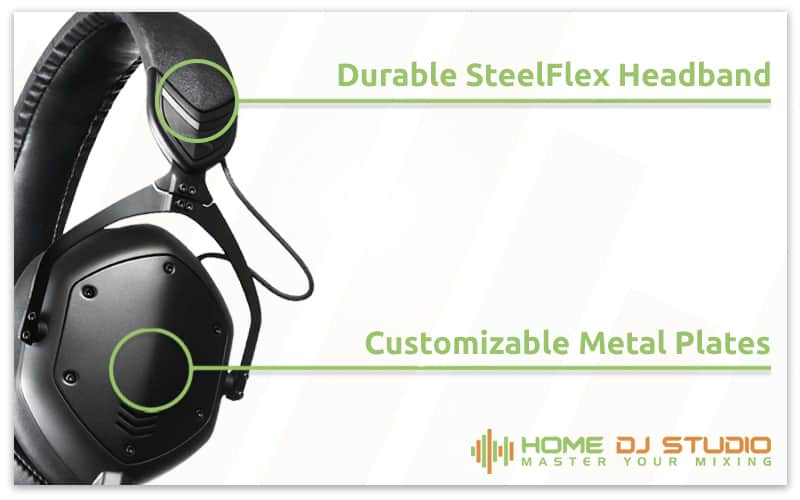 V-Moda Crossfade M-100 Details.
