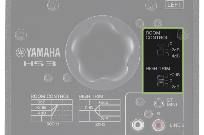 Yamaha HS3 Tuning Options.