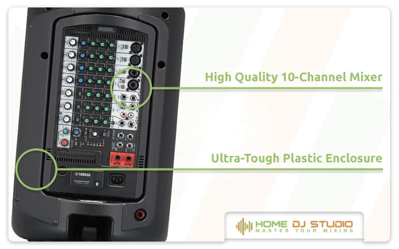 Yamaha STAGEPAS 600BT Build Quality.