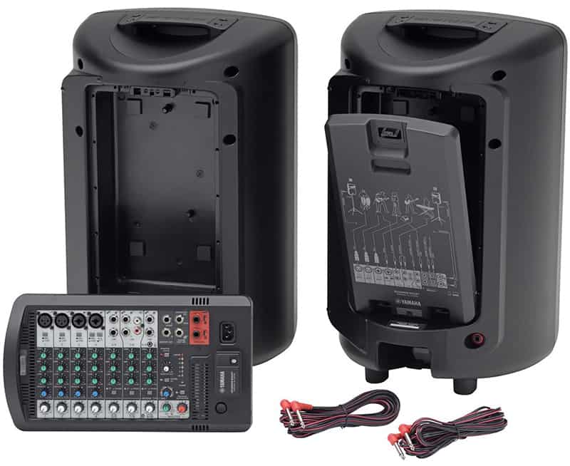 Yamaha STAGEPAS 600BT Rear Design.