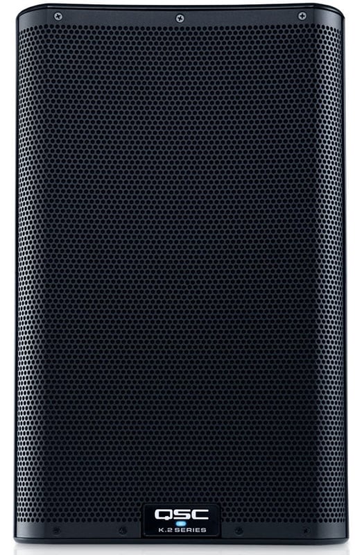 Front view of the QSC K10.2