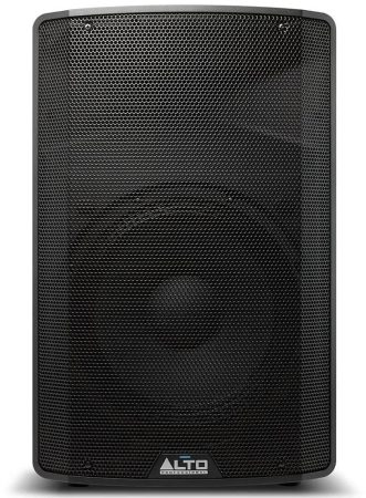 Front view of the Alto TX312 speaker.