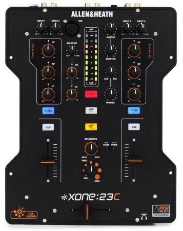 Top view of the Allen & Heath Xone 23C.