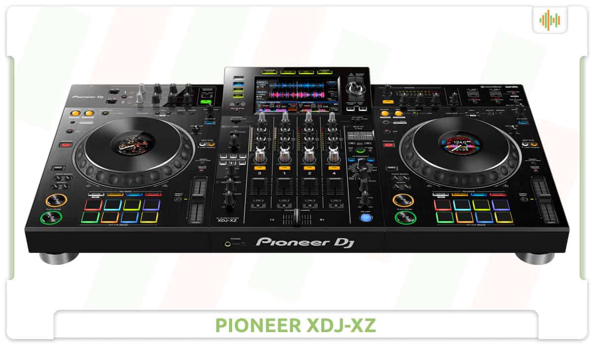 Pioneer XDJ-XZ Front Angle.