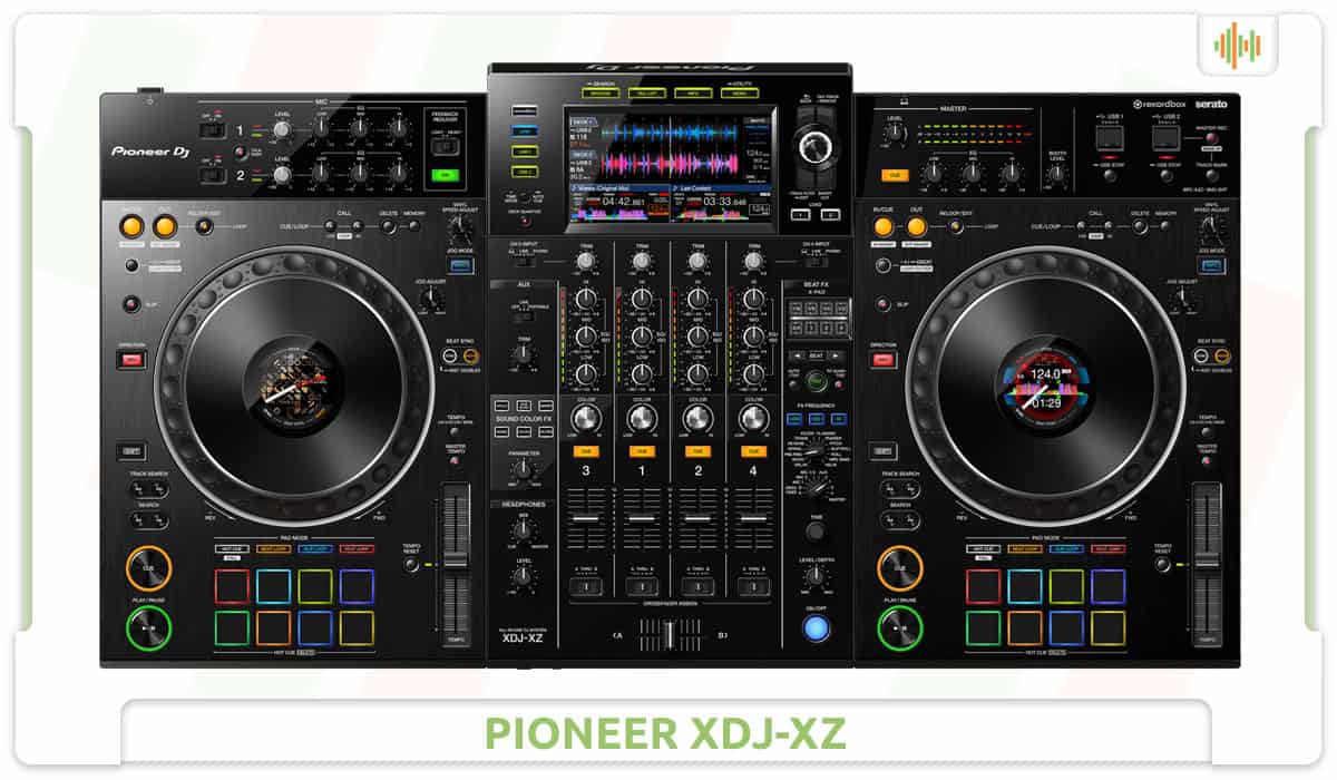 Pioneer XDJ-XZ Top.