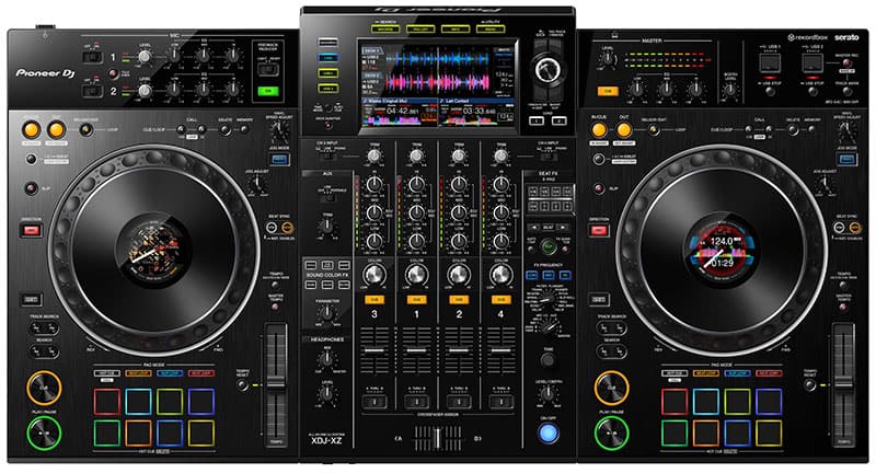 Top view of the Pioneer XDJ XZ.