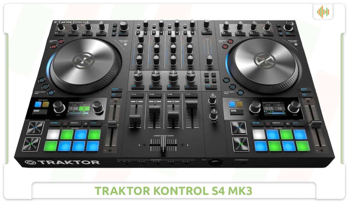 Traktor Kontrol S4 MK3 Front Angle.