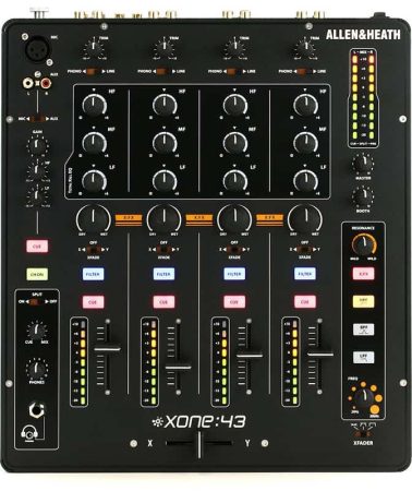 Top view of the Allen & Heath Xone 43