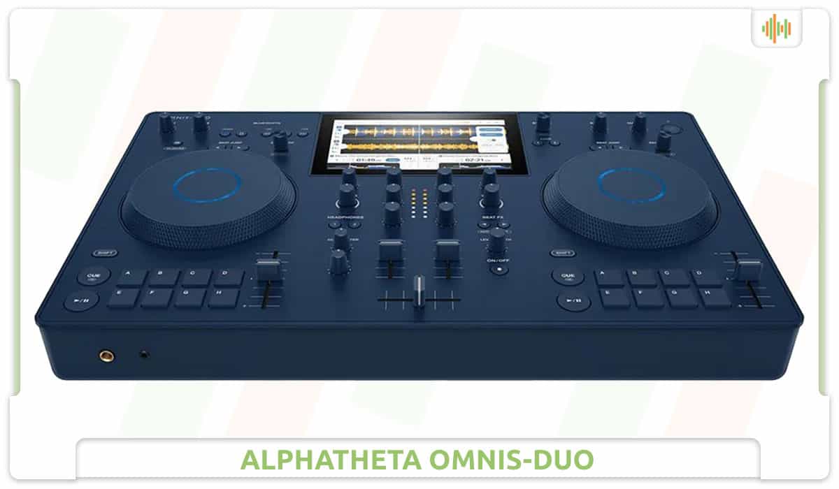 AlphaTheta OMNIS-DUO Front Angle.