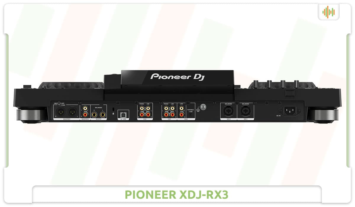 Pioneer XDL-RX3 Back.