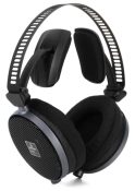 Three quarter view of the Audio-Technica ATH-R70x headphones.