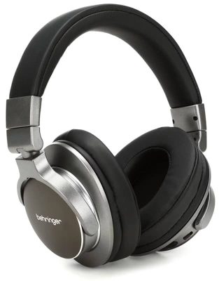 Three quarter view of the Behringer BH470NC headphones