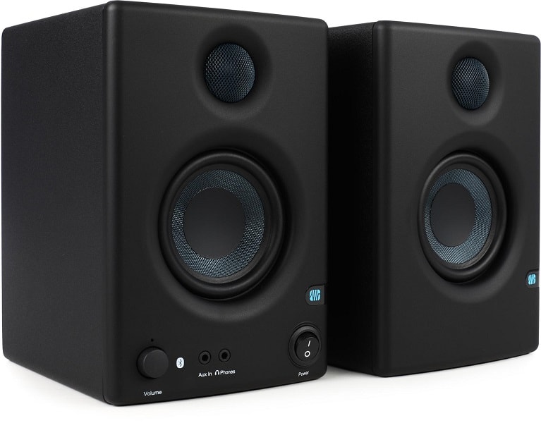Front view of the PreSonus Eris 3.5 BT