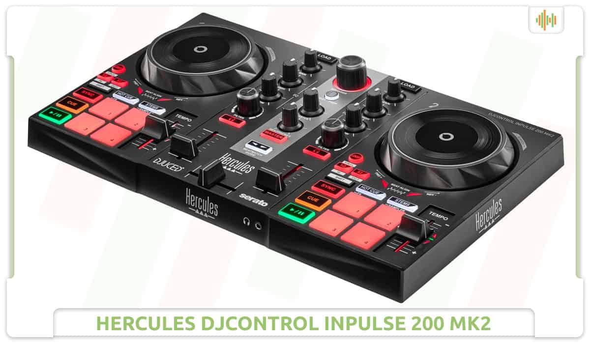 Hercules DJControl Inpulse 200 MK2 Angle.