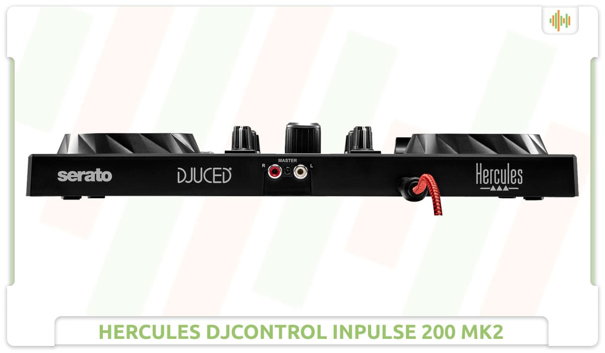 Hercules DJControl Inpulse 200 MK2 Back.