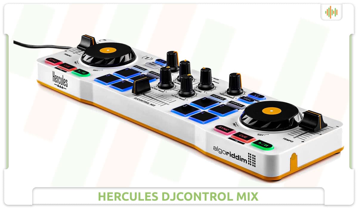 Hercules DJControl Mix Angle.