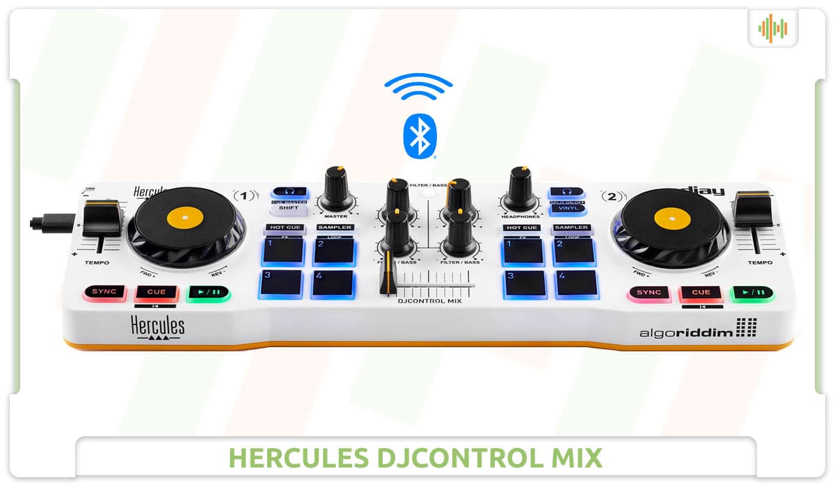 Hercules DJControl Mix Front Angle.