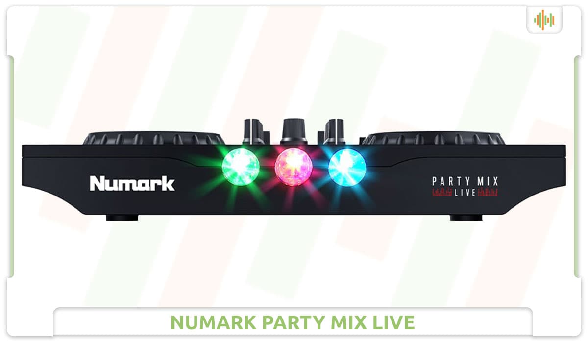 Numark Party Mix Live Lights.