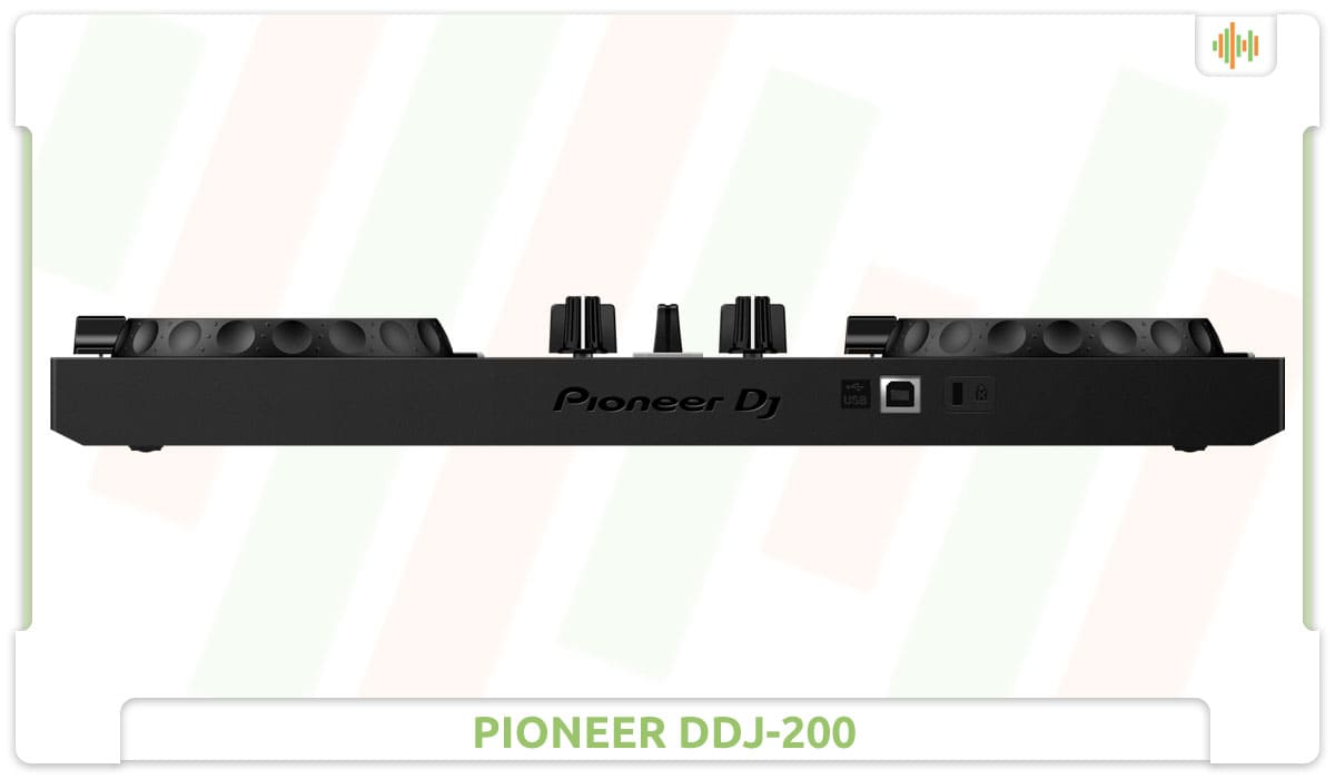 Pioneer DDJ-200 Back.