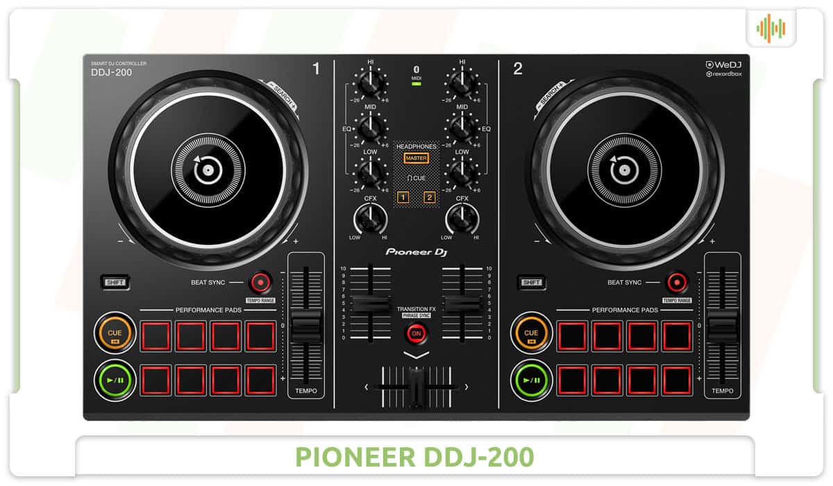 Pioneer DDJ-200 Top.