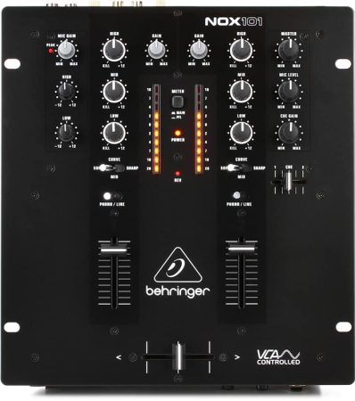 Top view of the Behringer NOX101