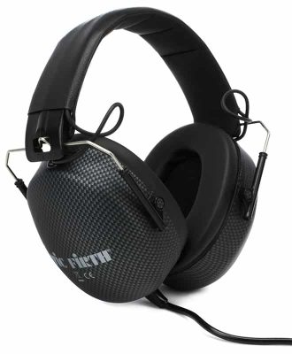 Three quarter view of the Vic Firth SIH2 headphones.
