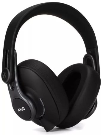 Three quarter view of the AKG K371 headphones