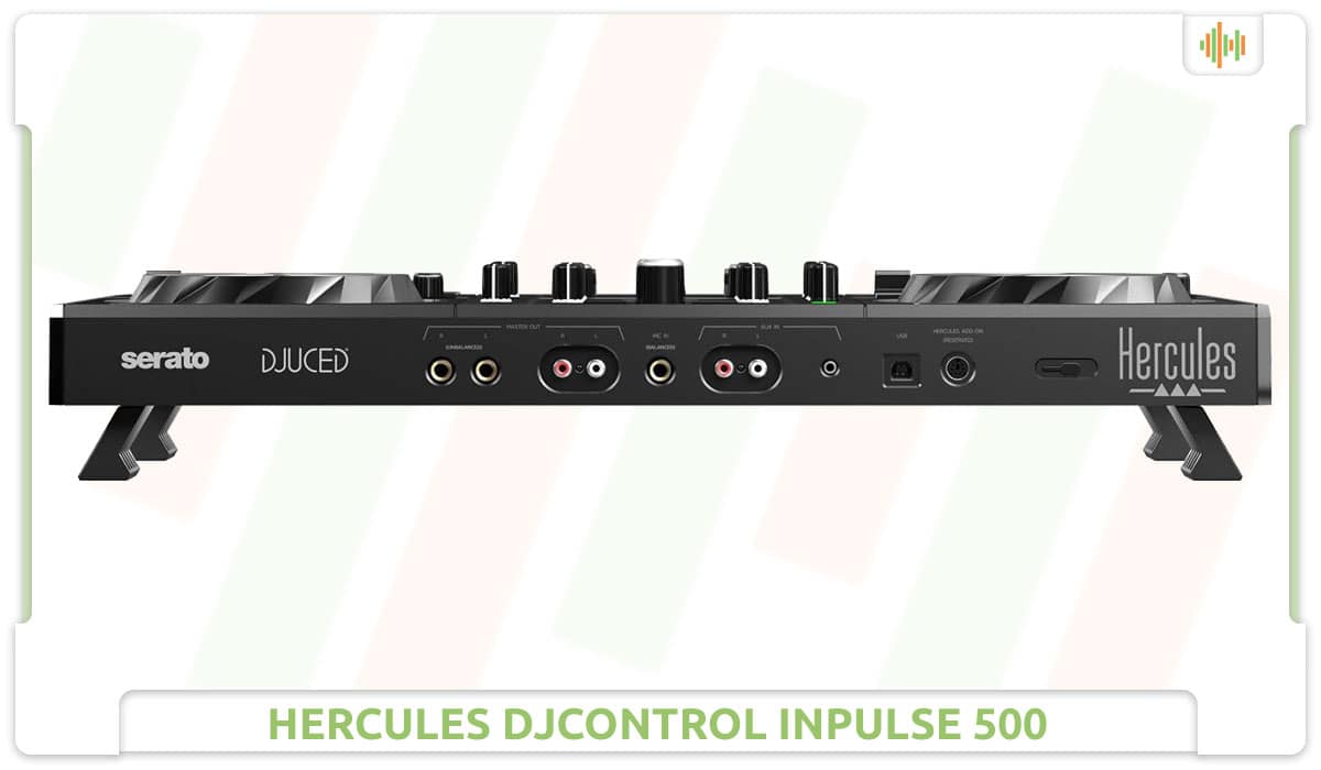 Hercules DJControl Inpulse 500 Back.