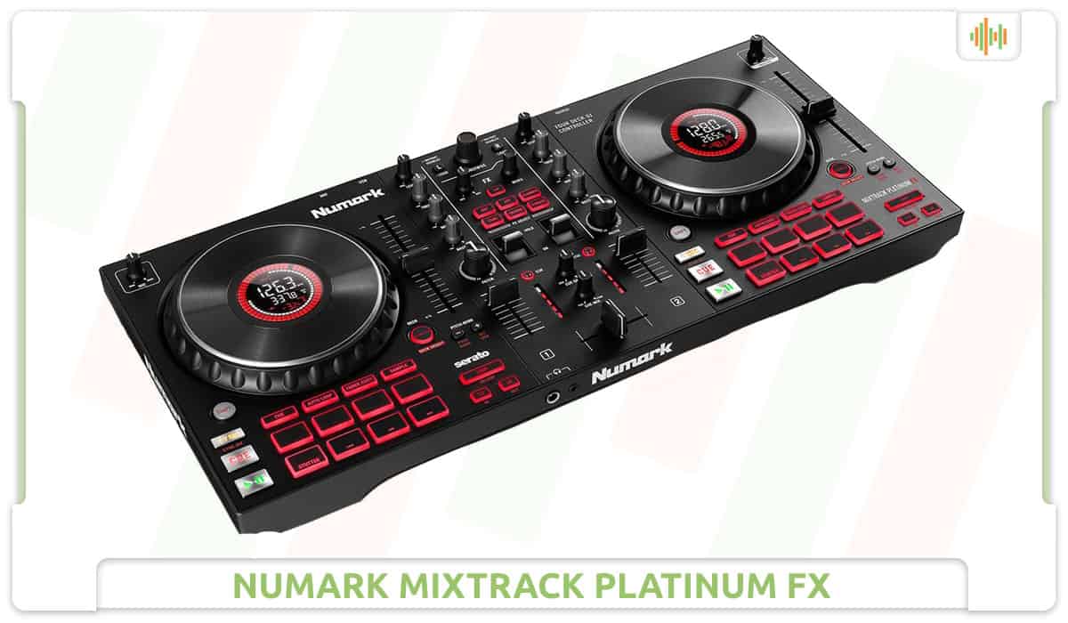 Numark Mixtrack Platinum FX Angle.