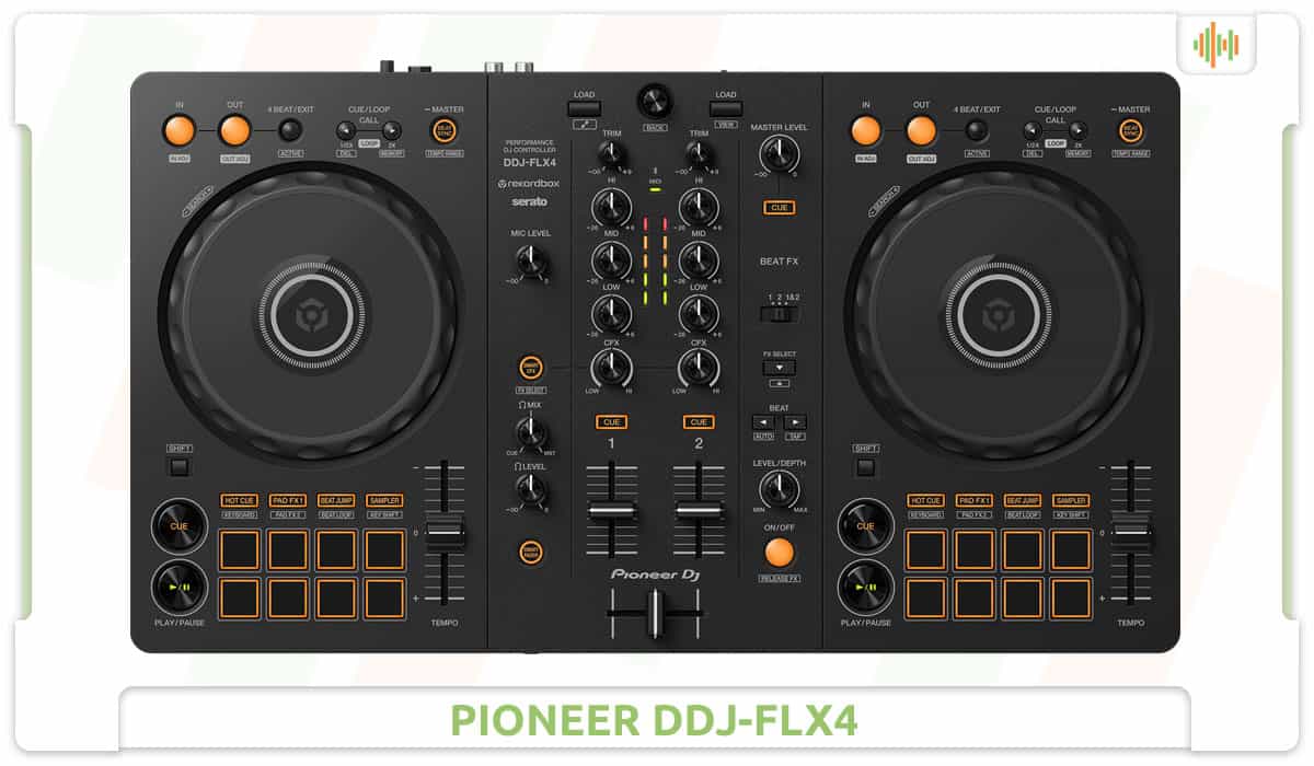 Pioneer DDJ-FLX4 Top.