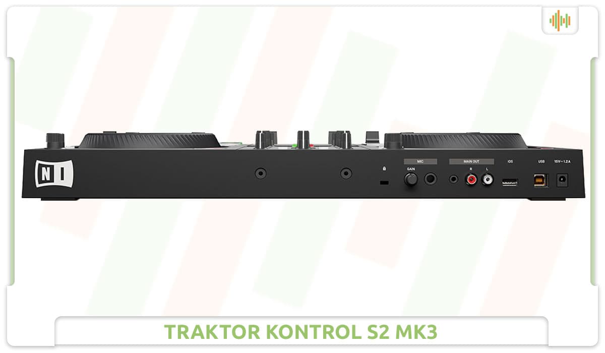 Traktor Kontrol S2 MK3 Back.