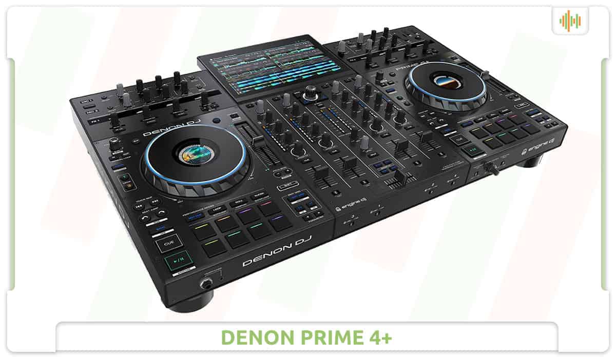 Denon Prime 4+ Angle Screen Down.