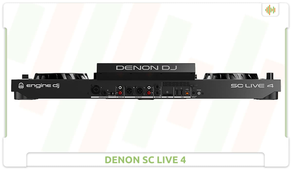 Denon SC Live 4 Back.