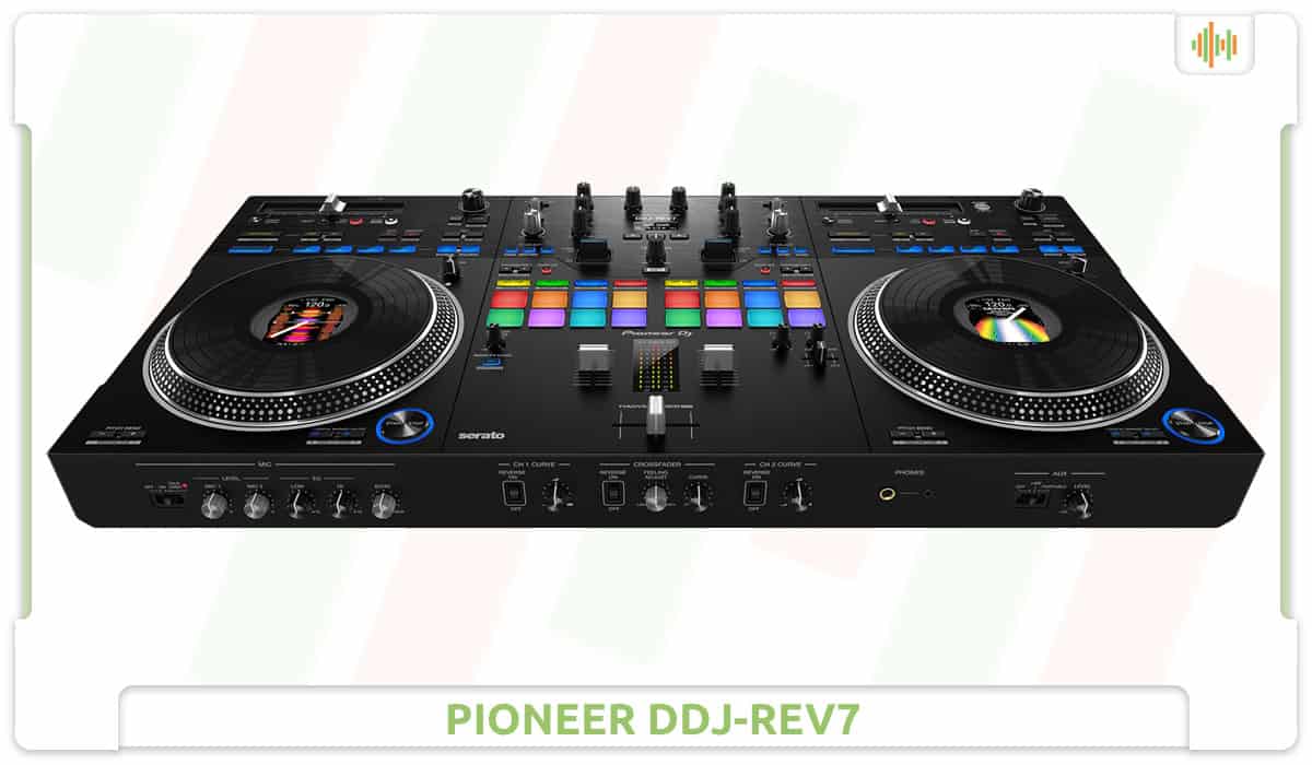 Pioneer DDJ-REV7 Front Angle.