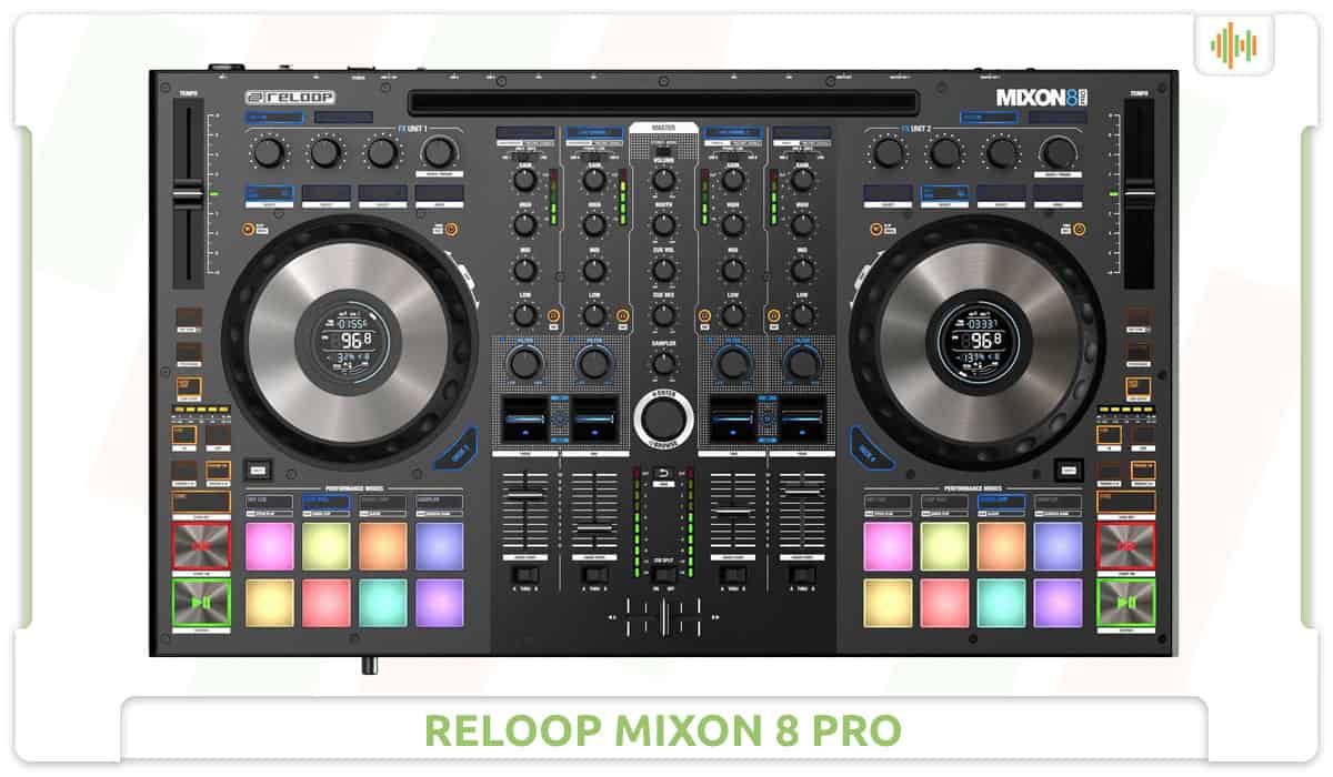 Reloop Mixon 8 Pro Top.