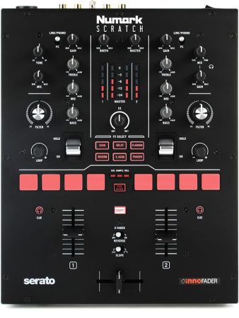 Top view of the Numark Scratch