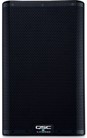 Front view of the QSC K8.2 Speaker