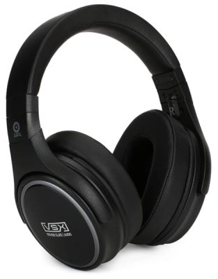 Three quarter view of the Steven Slate Audio VSX headphones.