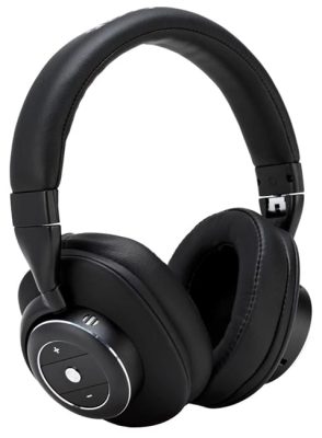 Three quarter view of the PreSonus Eris HD10BT headphones.